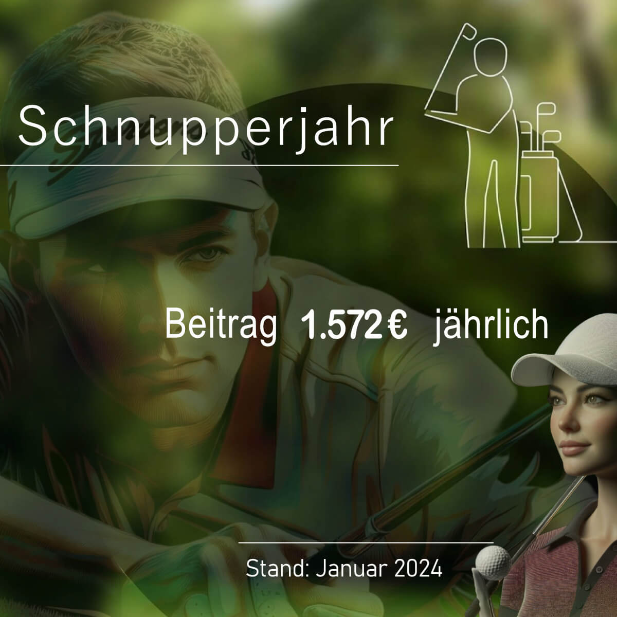 Preis Schnupperjahr Golf 2024